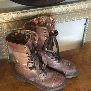 Dr. Martens Brown Leather Boots
